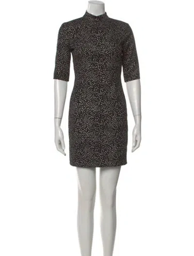 Pre-owned Alice And Olivia Printed Mini Dress W/ Tags In Multi