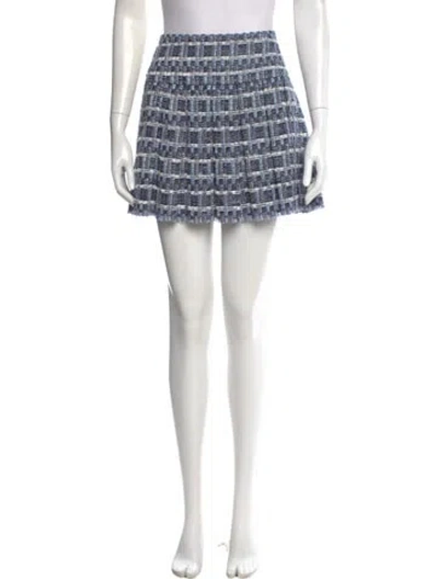 Pre-owned Alice And Olivia Printed Mini Skirt W/ Tags In Multi