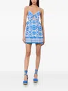 Alice And Olivia Harley Lace-trimmed Sequined Stretch-tulle Mini Dress
