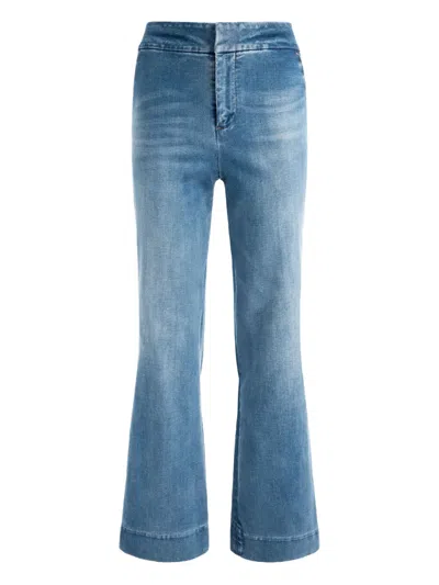 ALICE AND OLIVIA QUINN BOOTCUT JEANS