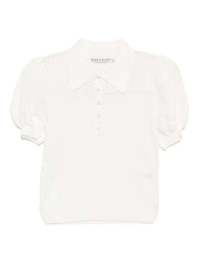 Alice And Olivia Ramona Polo Shirt