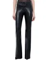 Alice And Olivia Ravyn Up Bootcut Pant In Black