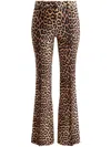 Alice And Olivia Remi Bootcut Trousers In Brown