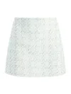 Alice And Olivia Riley Miniskirt In Green