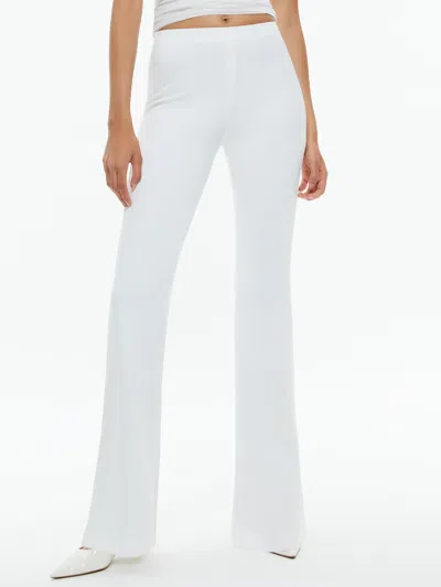 Alice And Olivia Rmp Pant In Off White