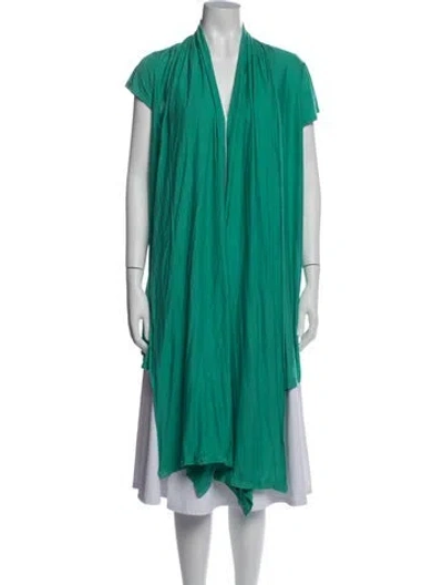 Pre-owned Alice And Olivia Robe In Green