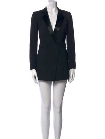 Pre-owned Alice And Olivia Romper In Black