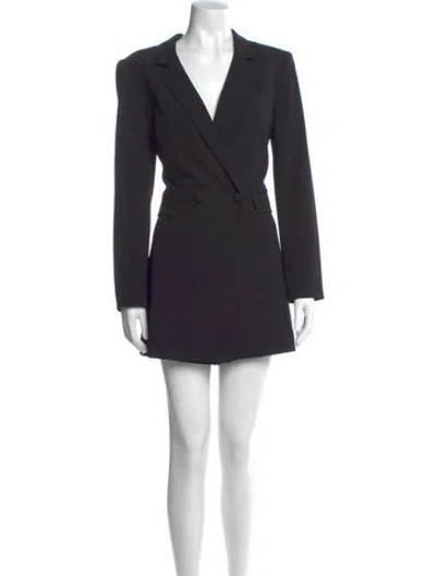 Pre-owned Alice And Olivia Romper In Gray
