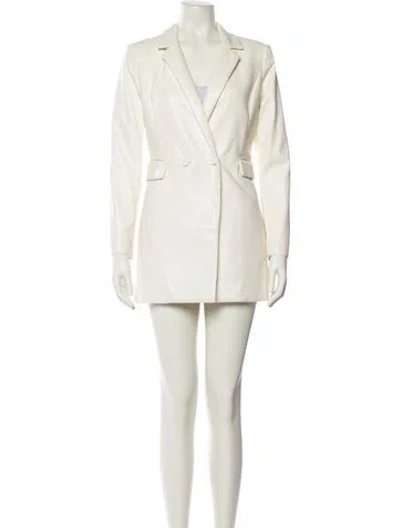 Pre-owned Alice And Olivia Romper In White