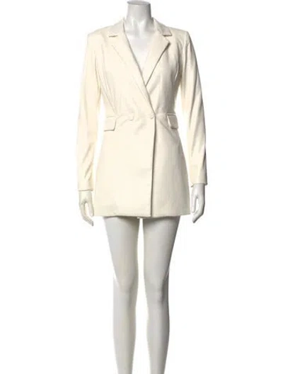 Pre-owned Alice And Olivia Romper In White
