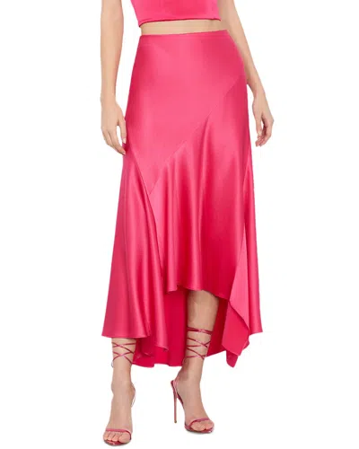 Alice And Olivia Rosa Slip Skirt In Pink