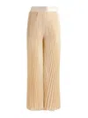 Alice And Olivia Rosalie Trousers In Gold