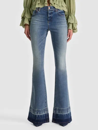Alice And Olivia Roseline Jean In Blue