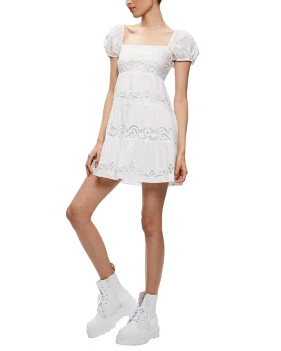 Alice And Olivia Rowen Tunic Dress In White