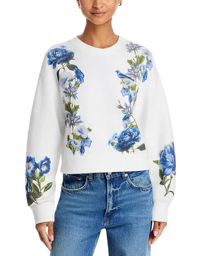 Alice And Olivia Russell Sweatshirt In Multi