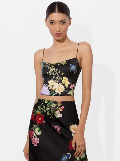 ALICE AND OLIVIA SAYLOR BUSTIER CAMI TOP