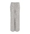 Alice And Olivia Alice + Olivia Mame Pants In Silver