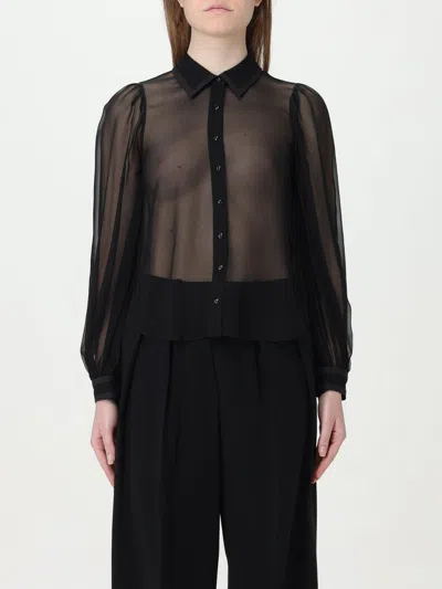 Alice And Olivia Shirt Alice+olivia Woman In Black