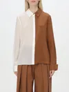 Alice And Olivia Alice + Olivia Willa Colorblock Silk Button-up Shirt In Fa01
