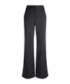 Alice And Olivia Side Striped Casual Pants In Black