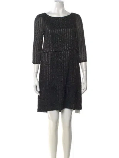 Pre-owned Alice And Olivia Silk Mini Dress In Multi