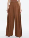 Alice And Olivia Belt-loop Casual Pants In Brown