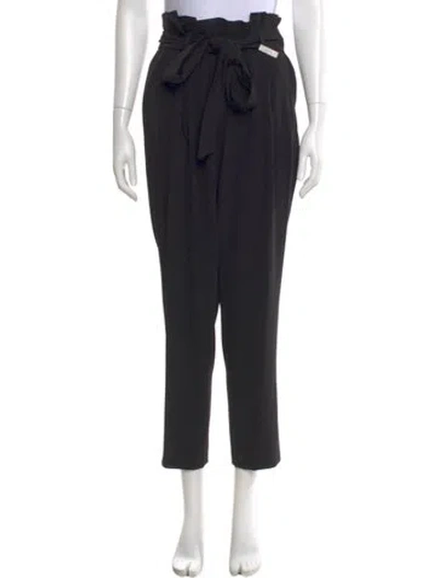 Pre-owned Alice And Olivia Skinny Leg Pants In Black