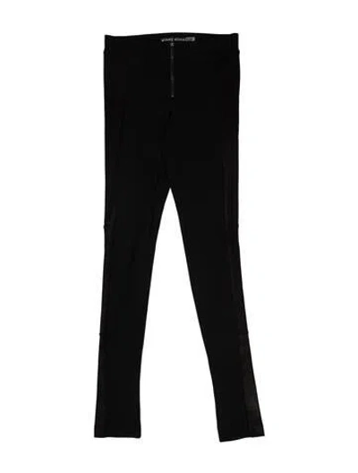 Pre-owned Alice And Olivia Skinny Leg Pants In Black