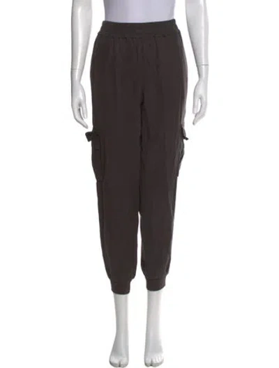 Pre-owned Alice And Olivia Skinny Leg Pants In Brown