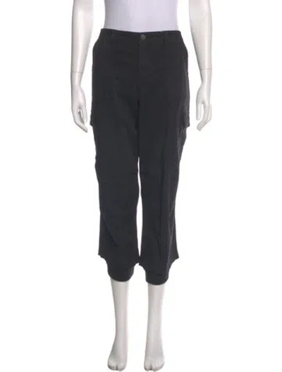 Pre-owned Alice And Olivia Skinny Leg Pants In Gray