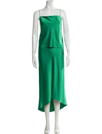 Pre-owned Alice And Olivia Skirt Set In Green