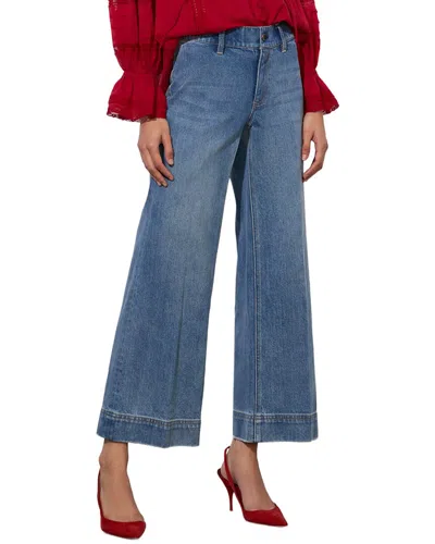 Alice And Olivia Slay Ankle Jean In Blue