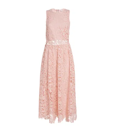 Alice And Olivia Sleeveless Babette Midi Dress