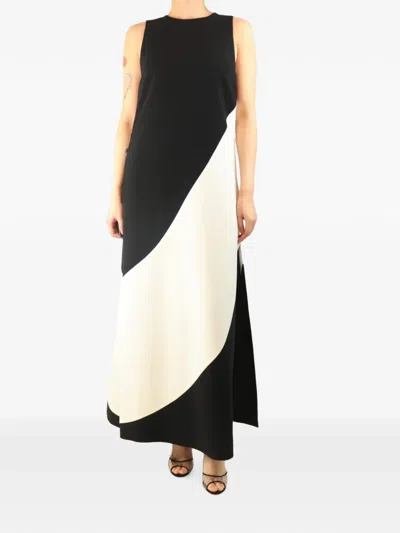 Pre-owned Alice And Olivia Sleeveless Maxi Dress In Black