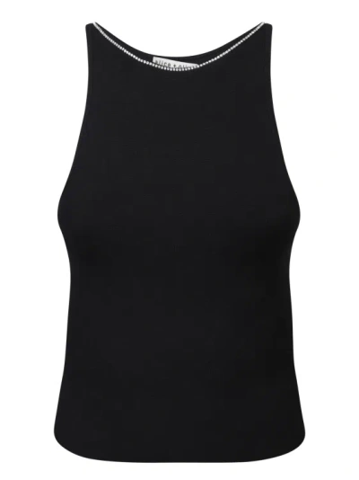 Alice And Olivia Sleeveless Top In Black