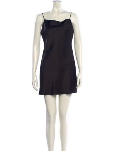 Pre-owned Alice And Olivia Square Neckline Mini Dress