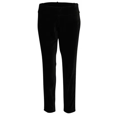 Alice And Olivia Alice & Olivia Stacey Slim Trousers In Black Polyester