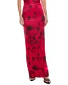 Alice And Olivia Stephine Maxi Skirt In Red