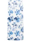 Alice And Olivia Alice + Olivia Stephine Printed Long Skirt In Blue