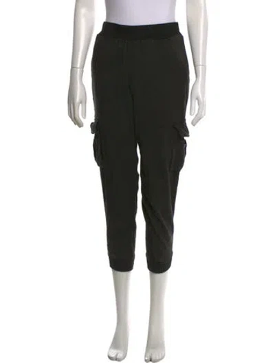 Pre-owned Alice And Olivia Straight Leg Pants In Black