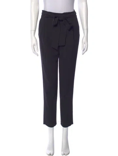 Pre-owned Alice And Olivia Straight Leg Pants In Blue