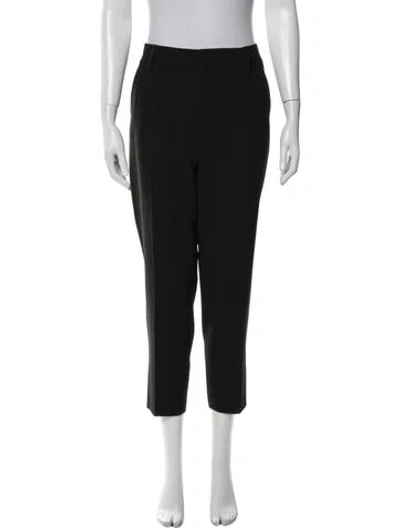 Pre-owned Alice And Olivia Straight Leg Pants In Blue