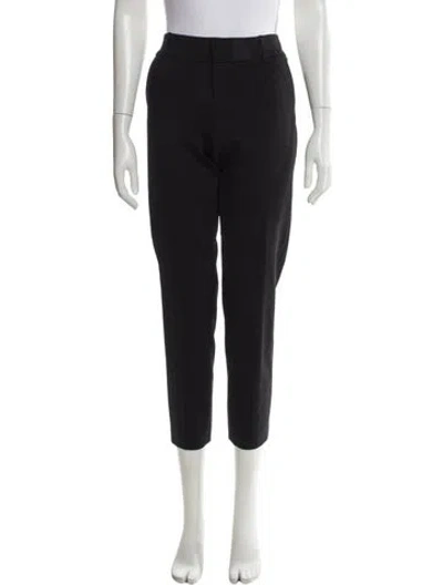Pre-owned Alice And Olivia Straight Leg Pants In Gray