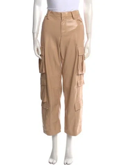 Pre-owned Alice And Olivia Straight Leg Pants In Neutral