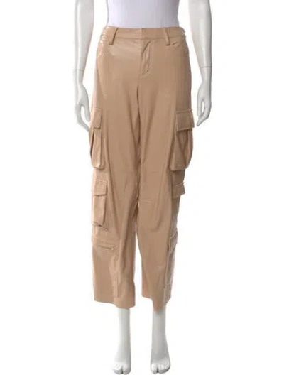 Pre-owned Alice And Olivia Straight Leg Pants In Neutral