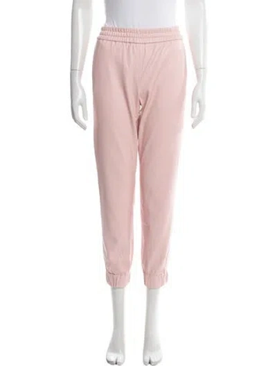 Pre-owned Alice And Olivia Straight Leg Pants In Pink