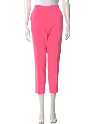 Pre-owned Alice And Olivia Straight Leg Pants W/ Tags In Pink