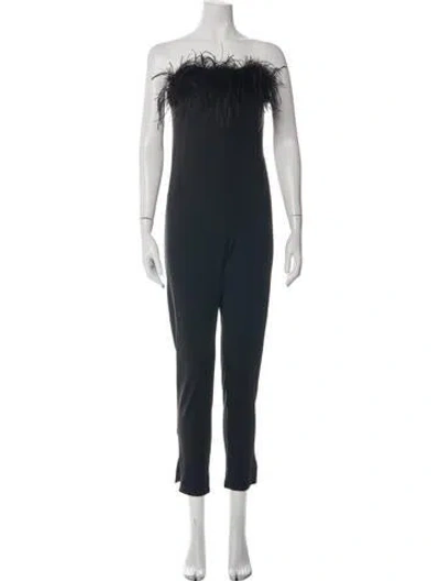 Pre-owned Alice And Olivia Strapless Jumpsuit W/ Tags In Black