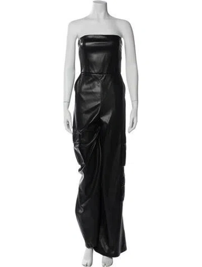 Pre-owned Alice And Olivia Strapless Jumpsuit W/ Tags In Blue