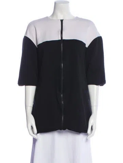 Pre-owned Alice And Olivia Striped Jacket In Multi